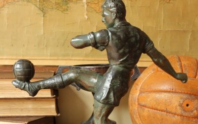 Large Footballer Figure