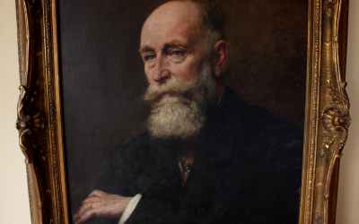 Large French Man Oil