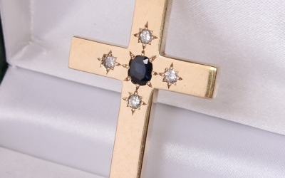 Large Gold Cross