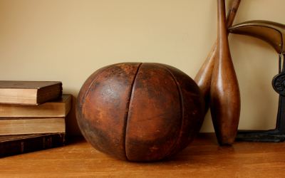 Leather Medicine Ball