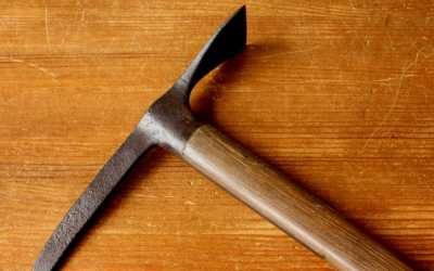 Long Antique Ice Axe