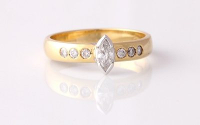 Marquise Diamond Ring