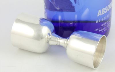 Mexican Silver Drinks Jigger