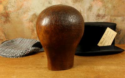Milliners 54 Wood Hat Block