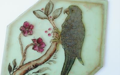 Parrot Stained Glass