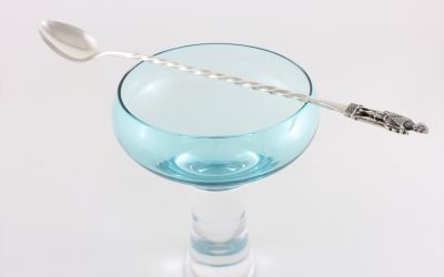 Perv Peru Silver Cocktail Spoon