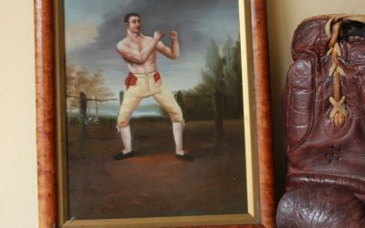 Pugilist Oil Painting