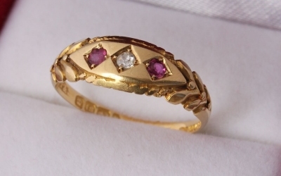 Ruby Gypsy Ring