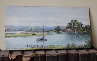Sail Boat Watercolour