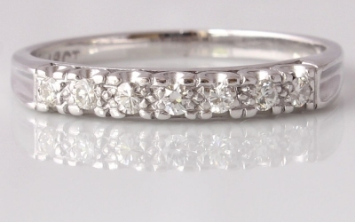 Seven Diamond Eternity Ring
