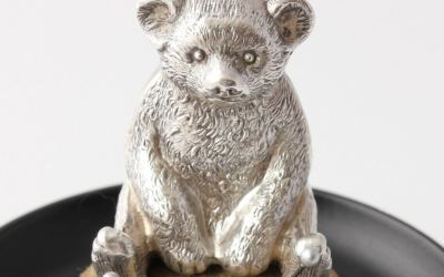 Silver Bear Pincushion