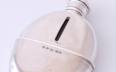 Silver Hip Flask