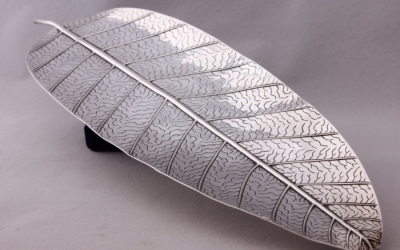 Silver Leaf Dish