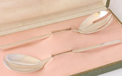 Silver Serving Spoons