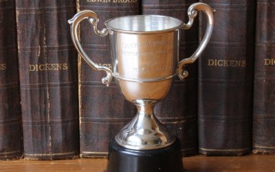 Silver Swimming Trophy