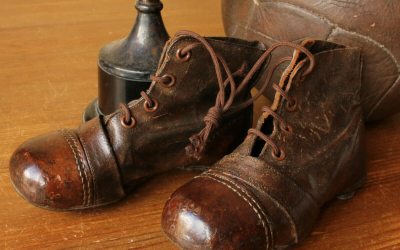 Small Brown Football Boots