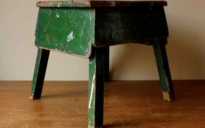 Small Wood Work Stool