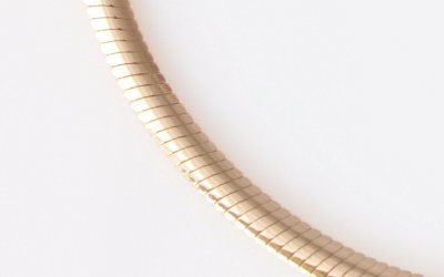 Snake Link Gold Chain
