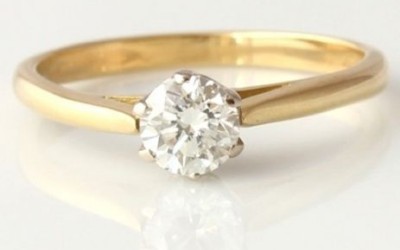 Solitaire 0.45ct Diamond