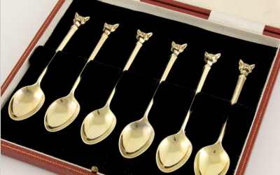 Swaine Brigg Fox Spoons