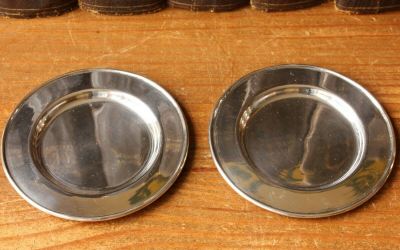 Two Chinese Silver Trays