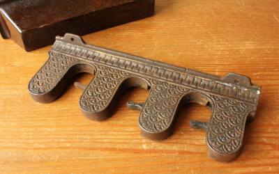 Victorian Snooker Cue Rack
