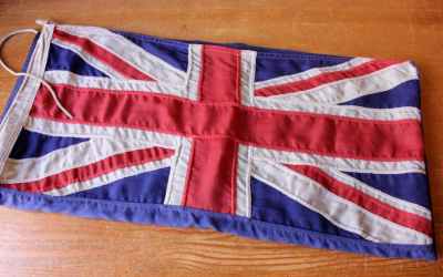 Vintage Blue Ensign Flag