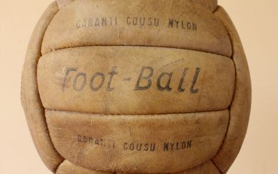 Vintage French Punch Football
