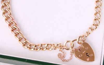 Vintage Padlock Bracelet