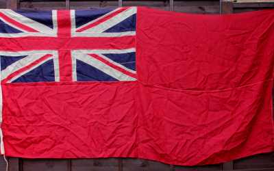 Vintage Red Ensign Flag