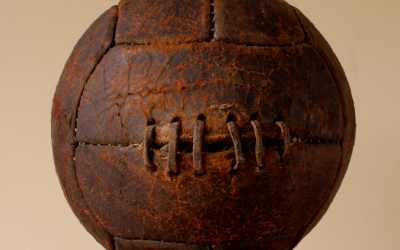 Vintage Stitched Football