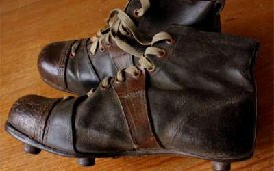 Vintage Studded Football Boots