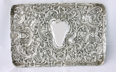 Silver Dressing Table Tray