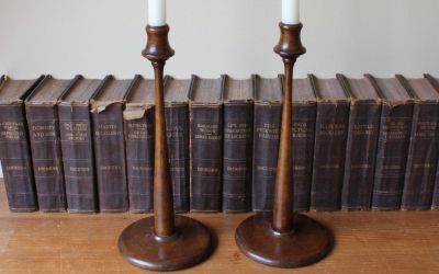Wood Candlesticks