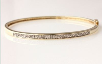 Yellow Diamond Bangle