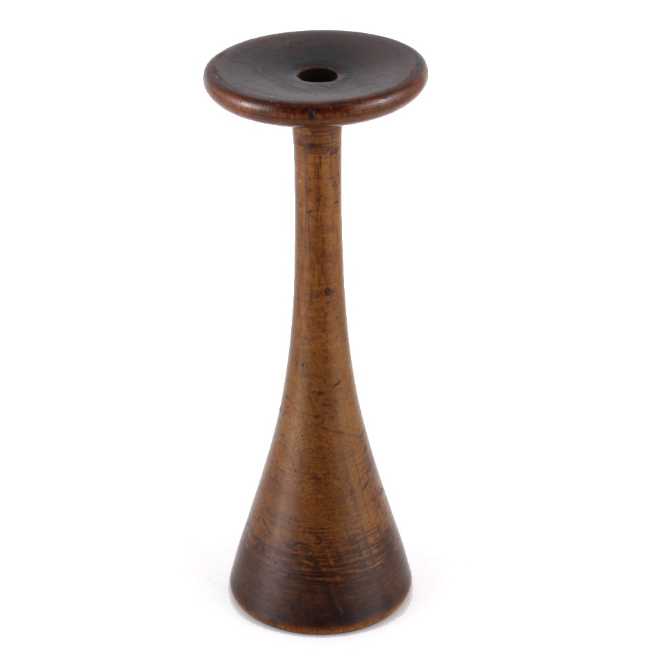Wood Monaural Stethoscope. 19th Century Doctor's Medical Equipment.