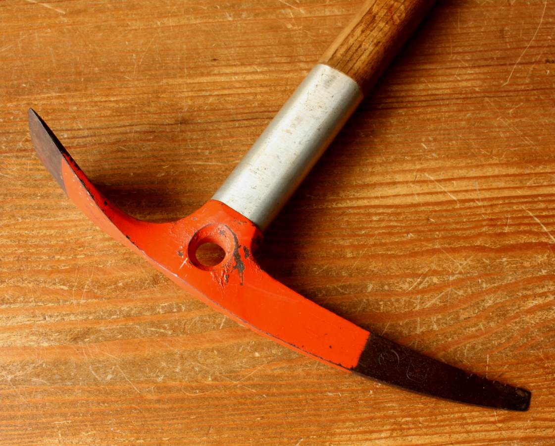 Camp Interalp Premana Italy Mountaineer Climbing Ice Axe c1950.