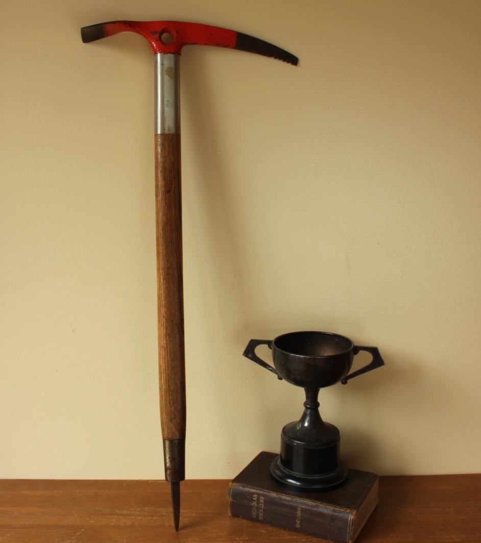 Camp Interalp Premana Italy Mountaineer Climbing Ice Axe c1950.