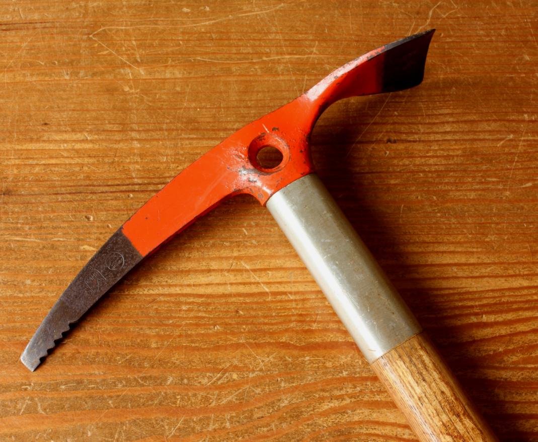 Camp Interalp Premana Italy Mountaineer Climbing Ice Axe c1950.