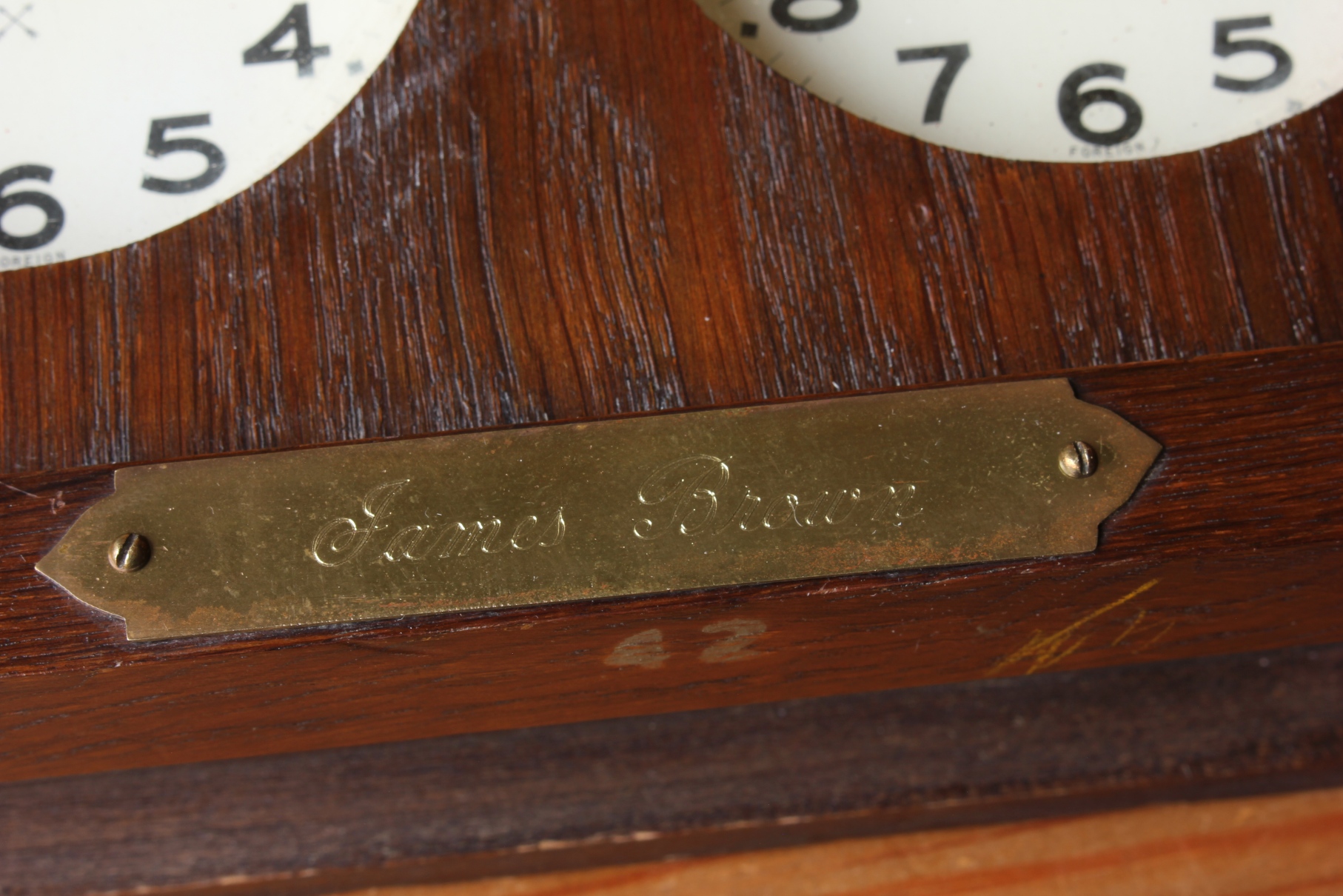 1920's German HAC Wooden Chess Clock Timer with Locking Wood Carry Case.