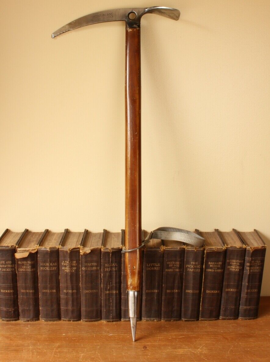 Mont Blanc Stubai Austria Mountaineers Climbing Ice Axe. Ski Lodge, Bar.