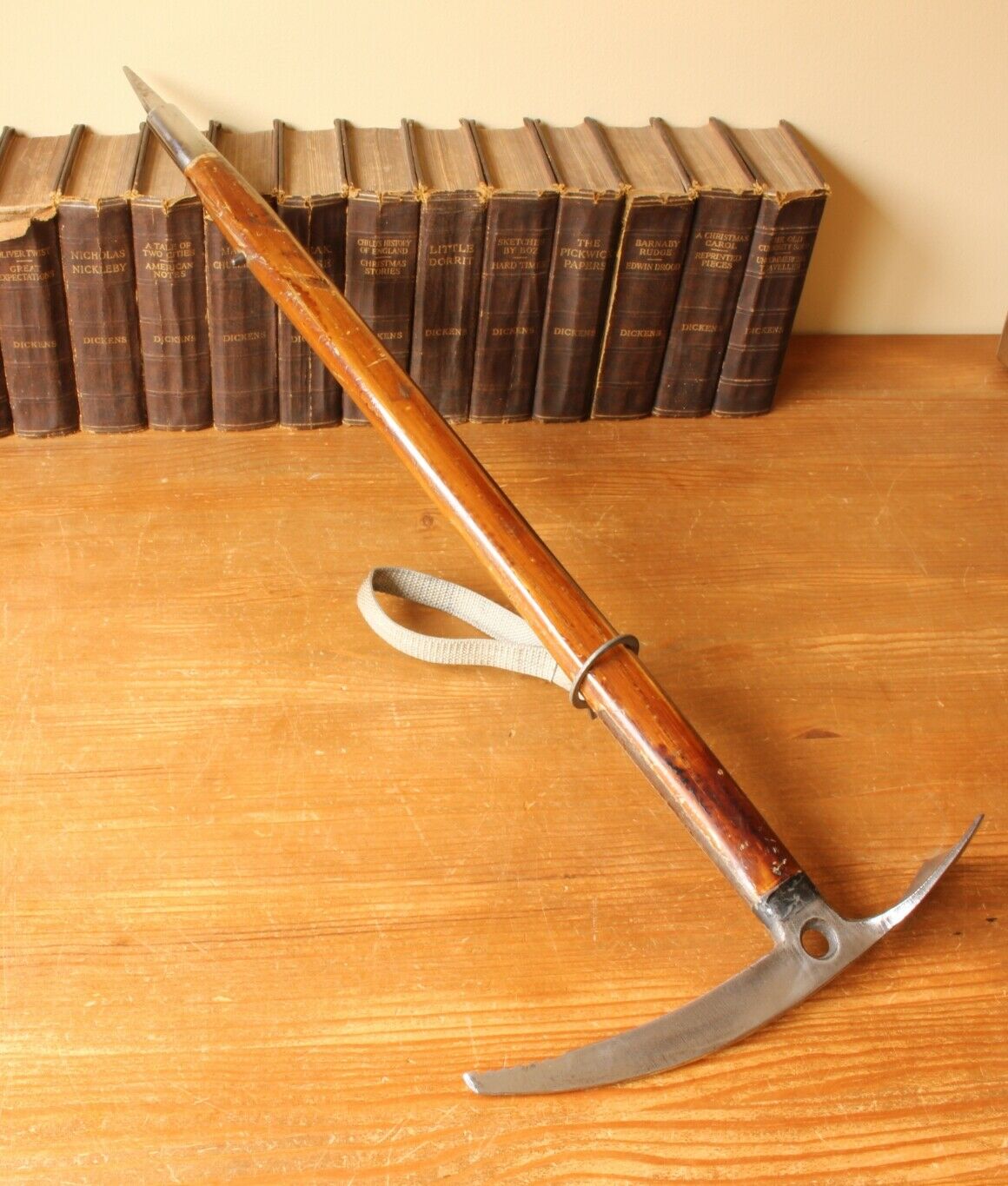 Mont Blanc Stubai Austria Mountaineers Climbing Ice Axe. Ski Lodge, Bar.