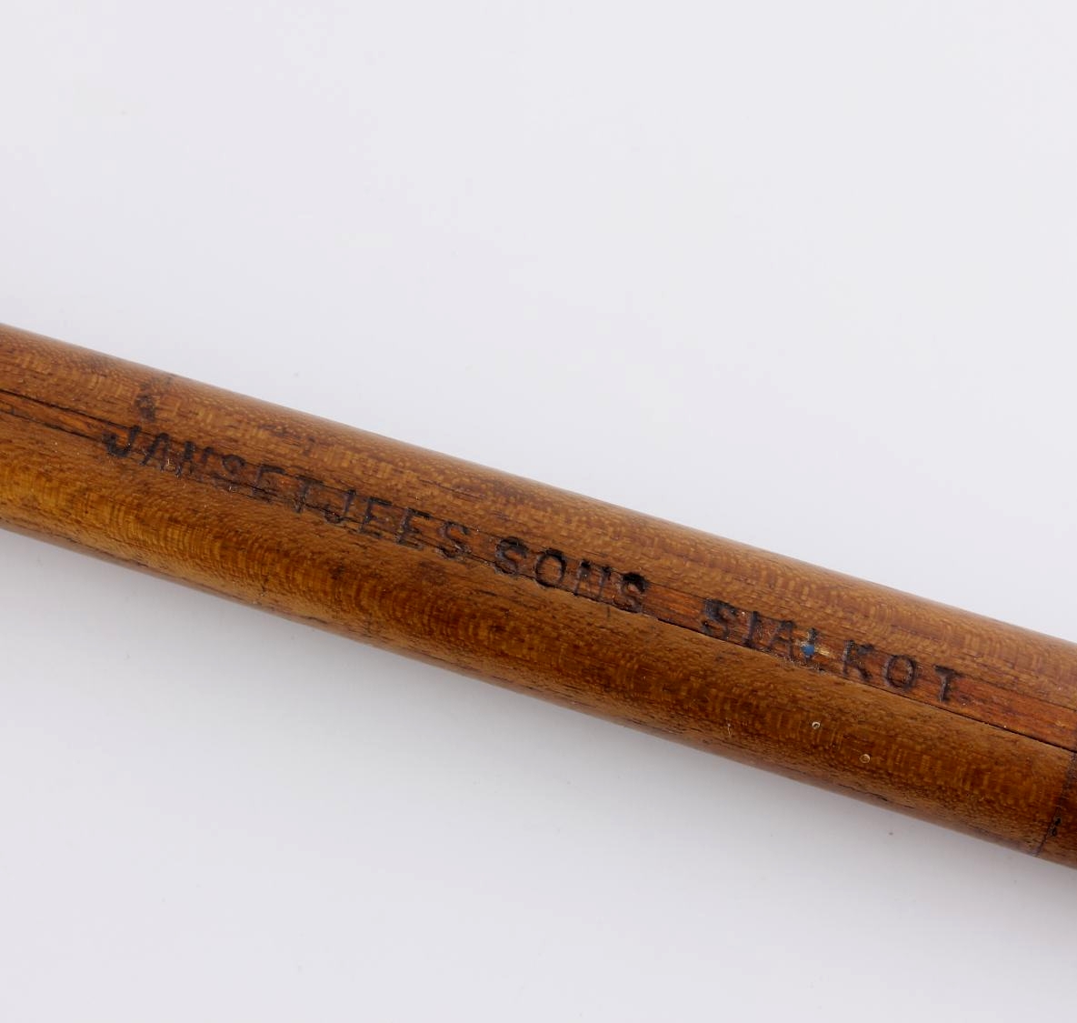 Badminton Racket. Jamsetjees Sons Sialkot India. Racquet c1880.