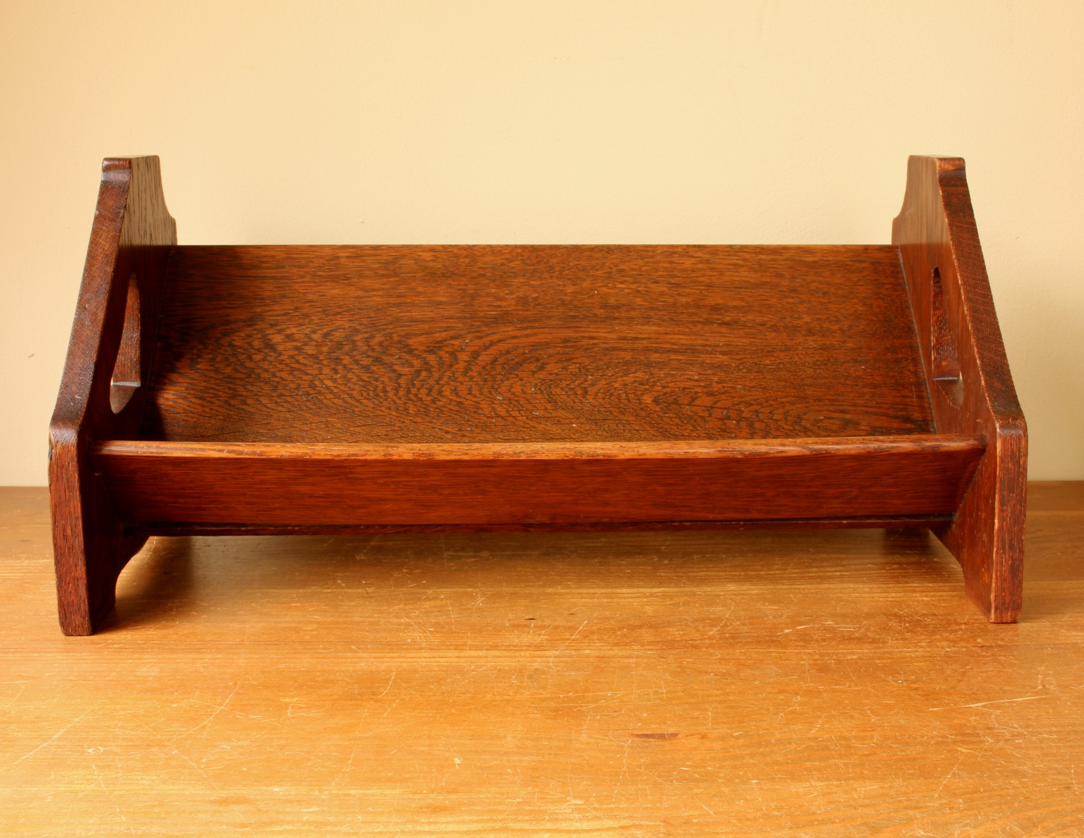 Liberty & Co Arts and Crafts Oak Book / Rack / Trough / Stand / Shelf.