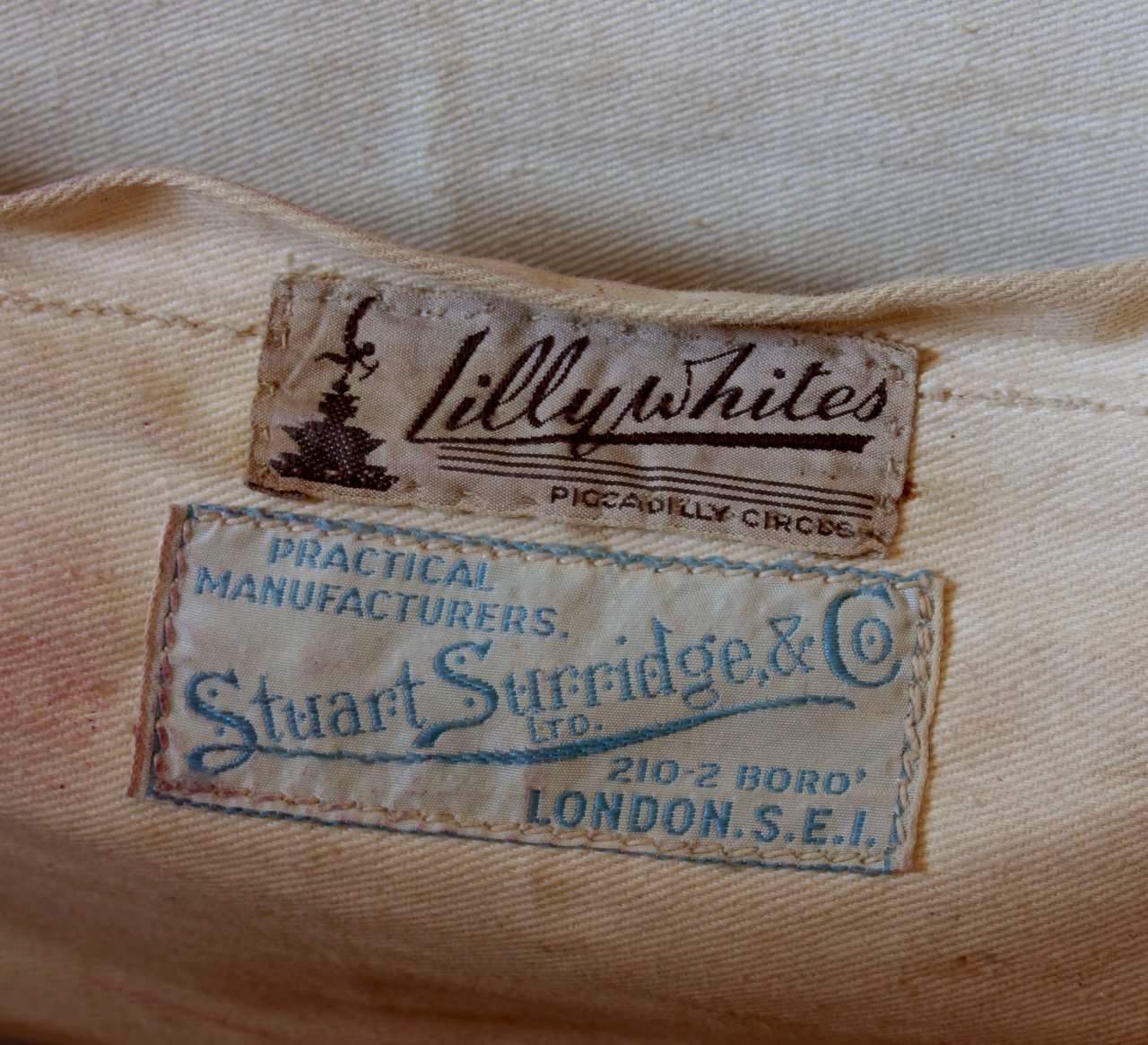 Leather Lilywhites Stuart Surridge Cricket Kit Bag. Large Coffin Holdall.