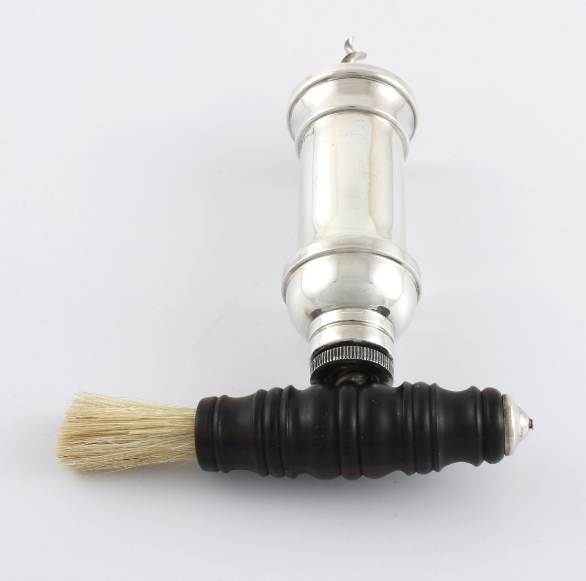 Italian Silver Corkscrew. Twist Wine Bottle Opener. Vavassori Milan.