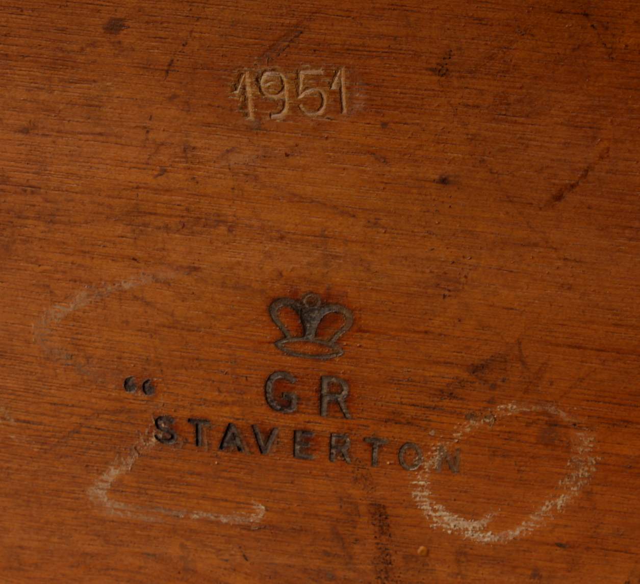 Vintage Desk Top Riser Shelf. Staverton Industrial Table. 1950s.