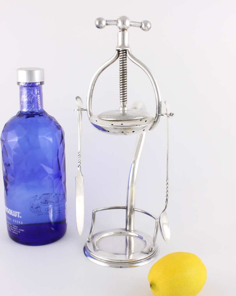 Silver Plated Lemon Squeezer. Cocktail Citrus Press Juicer. 1887.
