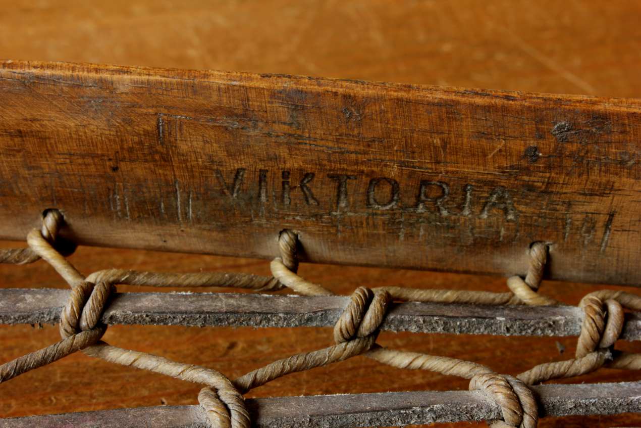 Hickory Wood Leather Lacrosse Stick. Viktoria. Sports Shop, Bar.