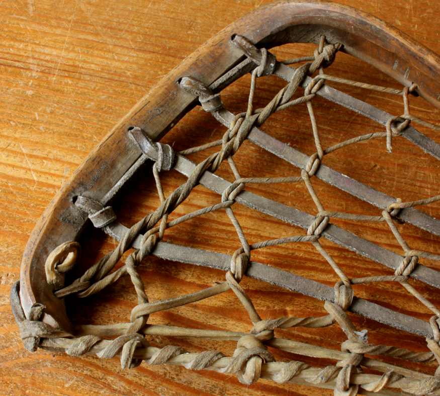 Hickory Wood Leather Lacrosse Stick. Viktoria. Sports Shop, Bar.